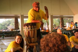 Mestre Jurandir and Contramestre Andrea 